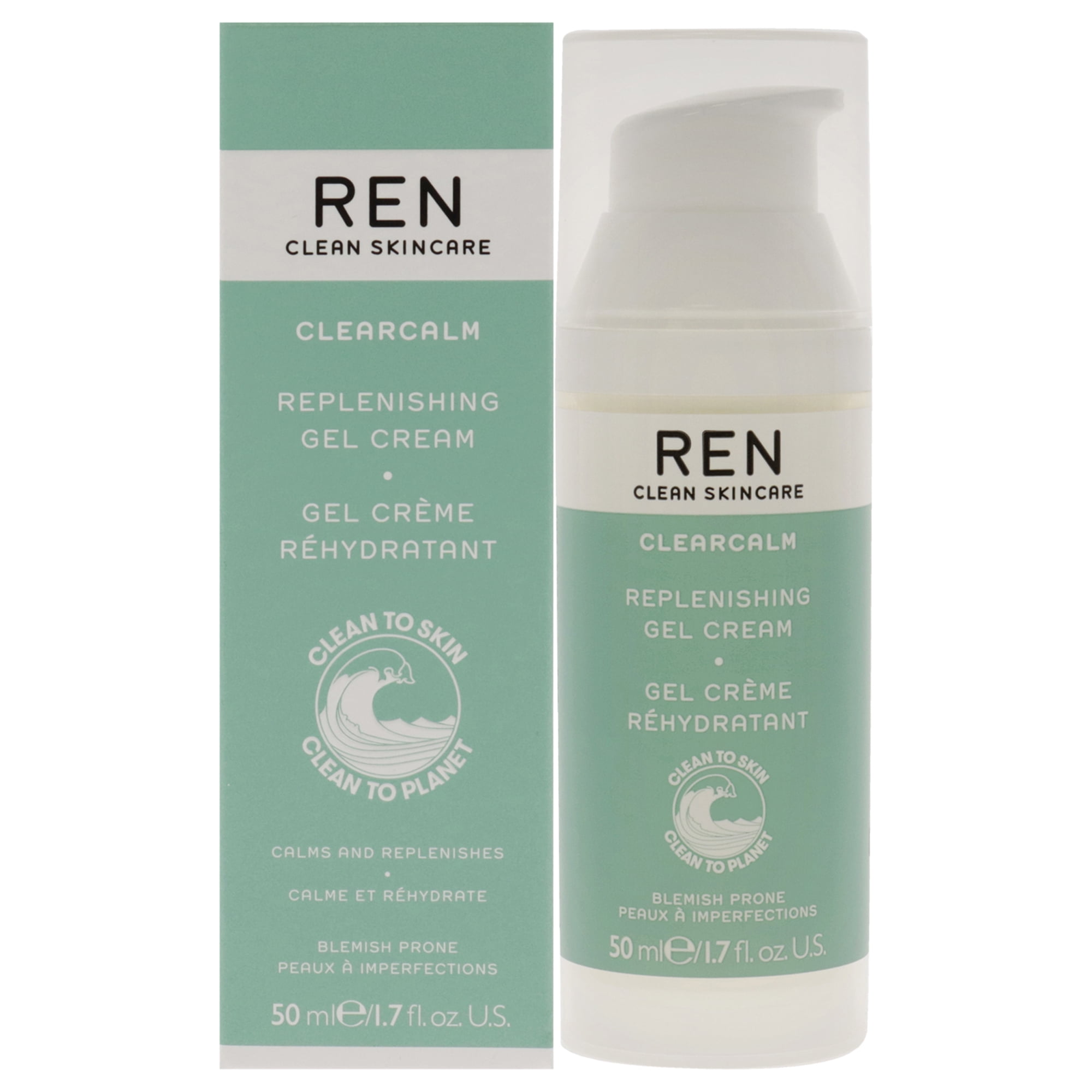 Ren - Crema En Gel Reponedora Clearcalm De Para Mujeres - Gel