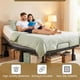 thumbnail image 3 of Set de 4 unidades para cama Kings Brand Furniture, 15 cm, color negro, 3 of 9