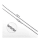 thumbnail image 2 of Cadena Plateada Acero Tourbillon 2 mm 40 cm, 2 of 8
