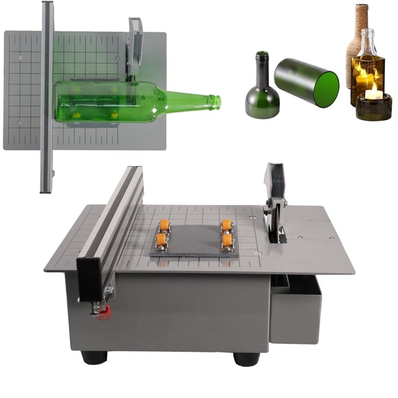 Cortador eléctrico de botellas Deruilong con adaptador de 110~230 V