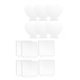 thumbnail image 4 of Tablero De Plástico De Hoja De Acrílico Transparente De 12 Piezas Para Manualidades De Exhibición De Bricolaje De Letreros, 4 of 5