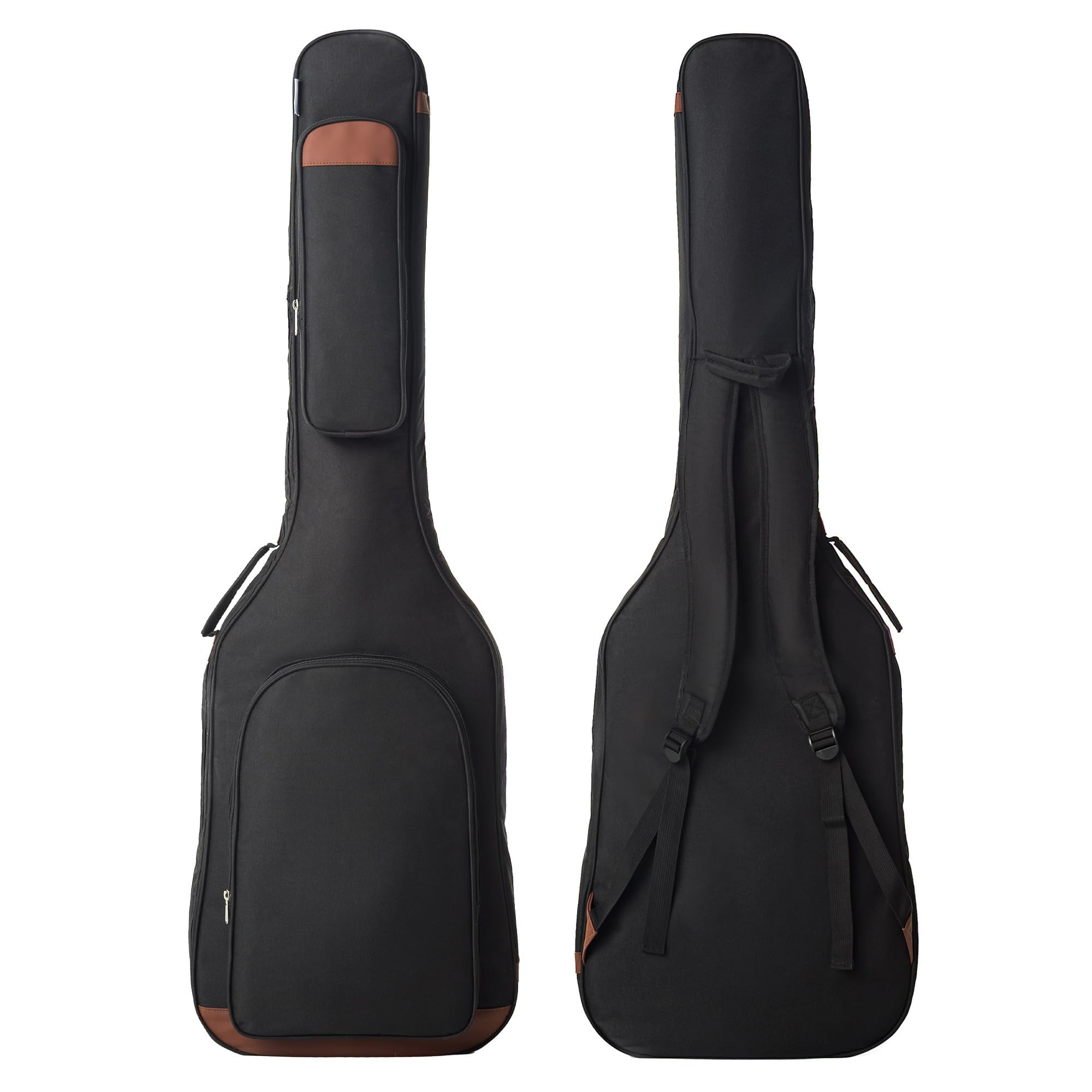 Funda Para Bajo Audioshark 8 Mm Acolchada Y Resistente Al Agua, Color Negro