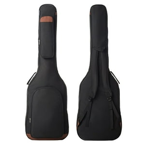 Funda Para Bajo Audioshark 8 Mm Acolchada Y Resistente Al Agua, Color Negro