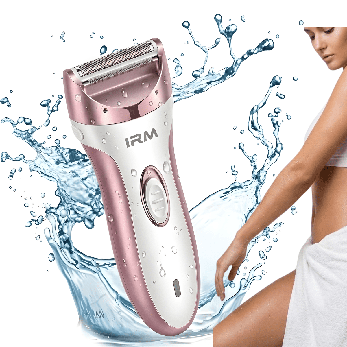 Irm - Maquina Depiladora De Mujer Recargable Inalámbrica Multiuso