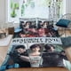 thumbnail image 2 of Resident Evil Conjunto de sábanas temático, trío de piezas, cómodo y amigable con la piel, diseño único, regalo de decoración para el hogar para familiares, amigos y fans, 90 cm * 190 cm, 2 of 6