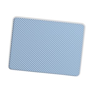 Ioensy - Esterillas Filtrantes Para Arena Para Gatos Alfombrilla Eva Para Gatos Almohadilla Para Arena De Doble Capa Más Fácil De Limpiar