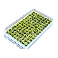 Magideal - Modelo De Mechones De Hierba En Miniatura De Racimo De Flores Artificiales Diy Para Modelo Arquitectónico, Modelo De Construcción, Paisaje, Decoración Amarillo Claro