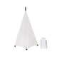 thumbnail image 2 of DJ Light Speaker Stand Cover Iluminación Trípode Stand Scrim Para Eventos Bodas Blanco 3 Lados, 2 of 5