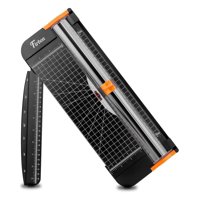 Cortador De Papel Firbon A4, Cortapapeles De Titanio, 30 Cm, Color Negro