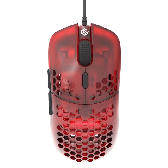 Ratón G-Wolves Hati HTM 56 g 16000 DPI Ruby de 6 botones