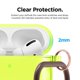thumbnail image 5 of Funda elago transparente para AirPods Pro con mosquetón, 5 of 9