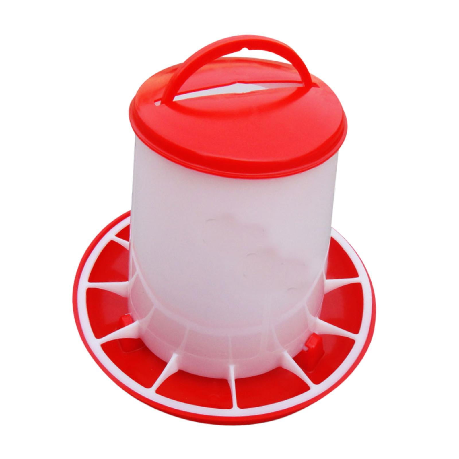 Comedero Para Pollitos, Práctico Y Resistente, Para Aves De Corral Pequeñas, Palomas Y Corrales, 3 Kg