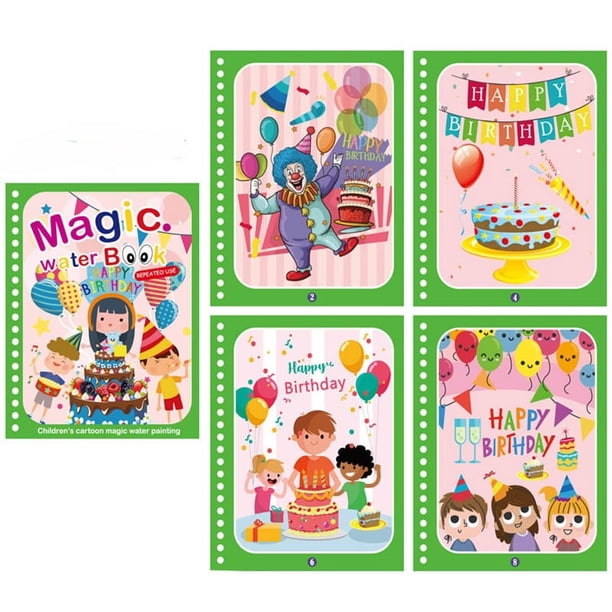 Montessori Toys, Reusable Coloring Book, Magic Water Drawing Book Painting, Drawing Toys, Sensory Early Education Toys For Kids