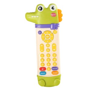 Magideal - Juguete De Control Remoto Para Bebés, Regalo De Cumpleaños, Juguete Educativo Temprano Para Niños, Bebés, Cocodrilo