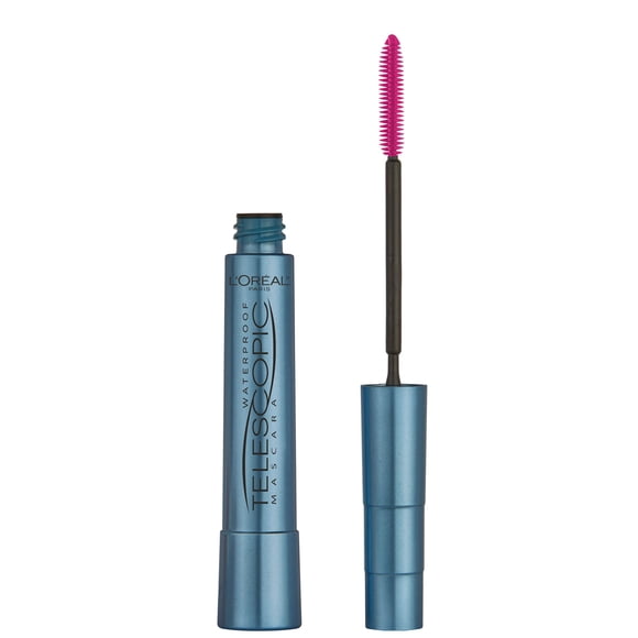 Máscara L'Oreal Paris, telescópica, alargadora, impermeable, negra