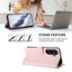 thumbnail image 4 of Carcasa Billetera de Cuero Sintético para Samsung Galaxy A55 5G, Rosa, 4 of 6