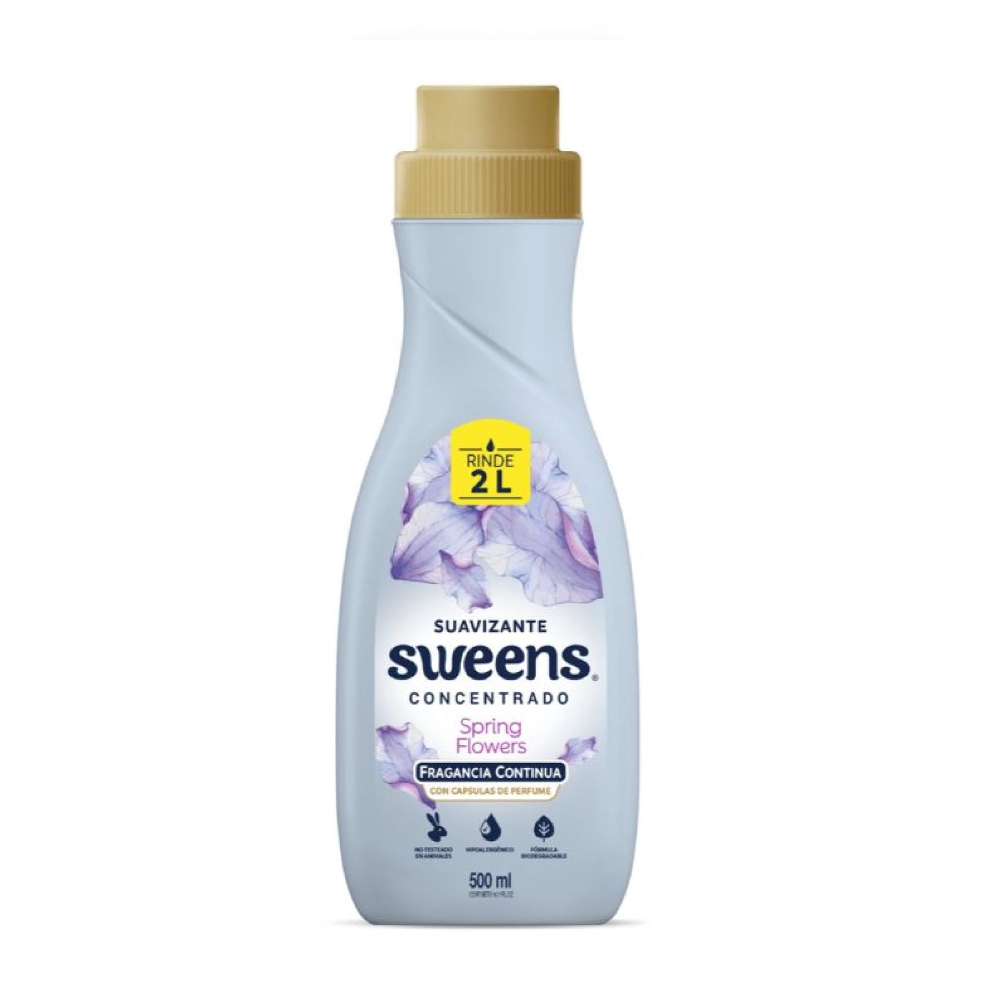 Suavizante Líquido Concentrado Spring Botella 500 ml Sweens