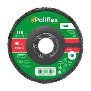 Disco Poliflex Zr -40 4 1/2 Ang F29 Inox