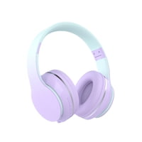 Auriculares Bluetooth Para Niños Yoyotune Para Colocar Sobre Las Orejas Con Micrófono 10H, Color Morado