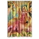 thumbnail image 1 of Cortina de ducha de chica sexy enredada, juego de cortina de baño con ganchos, tamaño 48 x 72 pulgadas, 1 of 3