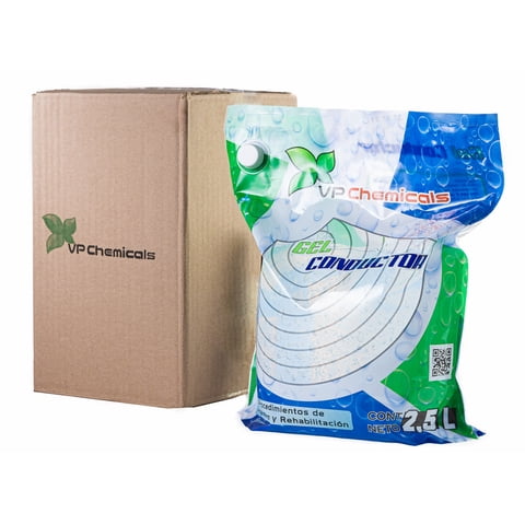 Vp Chemicals - Gel Conductor Ultrasonido Incoloro Bolsa De 2,5 Lts