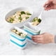 thumbnail image 3 of FreezeUp Freezer Food Block Maker, 2 tazas, 2 paquetes, envase de bolsa de preparación de comidas para congelar sobras y sopa, 3 of 3