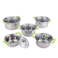 Genérico - Ollas Acero Inoxidable Antiadherente Duradero Lau