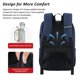 thumbnail image 5 of Mochila para portátil MAXTOP Bookbag con puerto USB de 15.6 pulgadas Water Res., 5 of 7