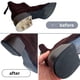 thumbnail image 3 of Almohadillas de goma MIIDII para reparar el tacón del zapato, extra grandes, 4 mm de grosor, 3 of 7