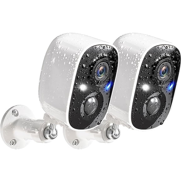 Camara Seguridad GMK 2K Visian Nocturna IP65 2 Pack