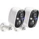 thumbnail image 1 of Camara Seguridad GMK 2K Visian Nocturna IP65 2 Pack, 1 of 3
