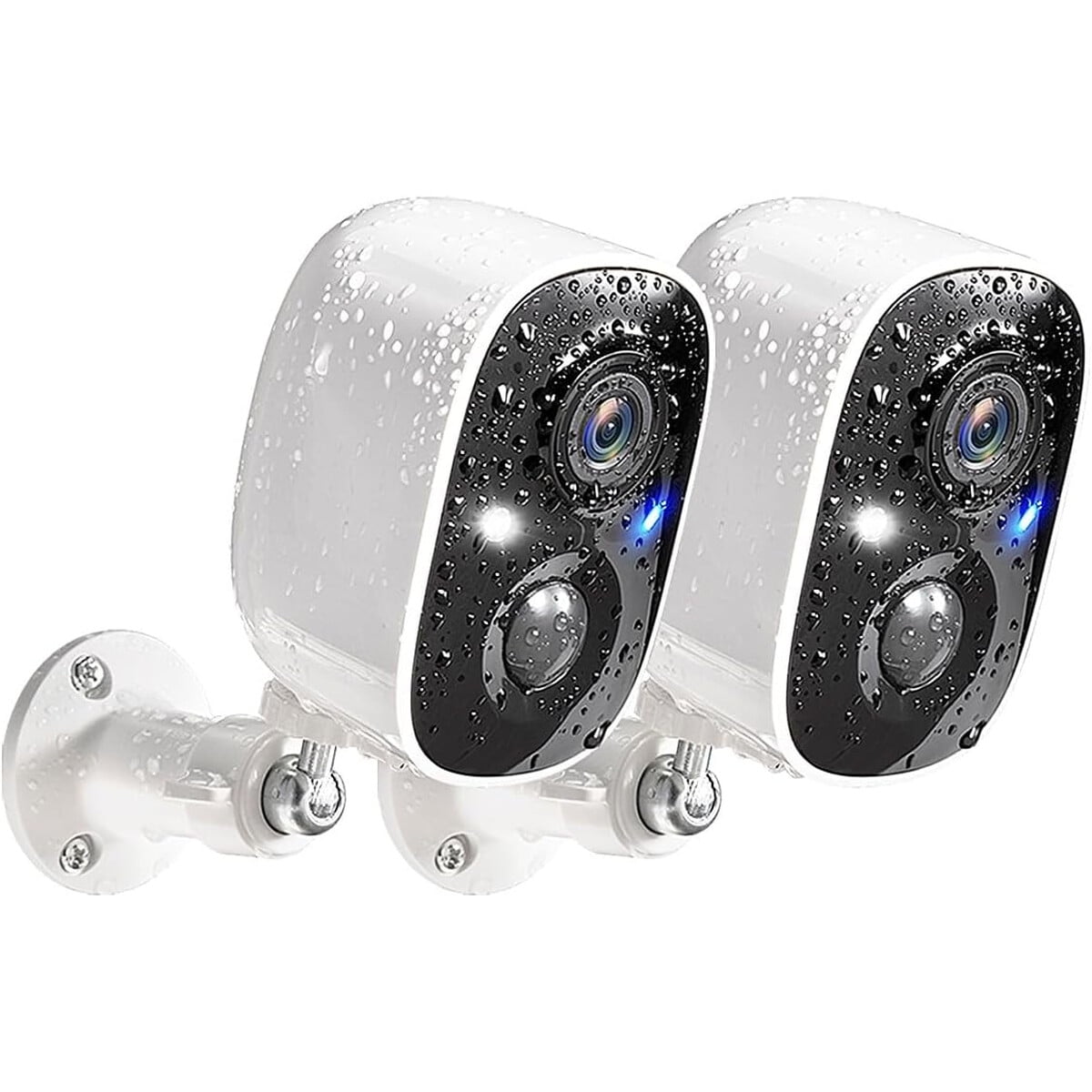 Camara Seguridad Gmk 2k Visian Nocturna Ip65 2 Pack