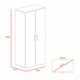 thumbnail image 3 of Closet Tera 2 Puertas Ceniza Y Blanco 180x180x48 Cm, 3 of 3