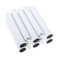 Magideal - 10 Tubos Vacíos De Aluminio De 100 Ml Para Pintura, Betún Y Betún. Frasco Portátil Y Recargable, Exprimible, Ideal Para Témperas, Manualidades, Crema