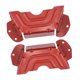 thumbnail image 5 of 2 Piezas De Cubierta Para Correa De Cubierta, Accesorios Para Herramientas De Jardinería, Repuesto 783-06424A-0637, Color Rojo, 5 of 5