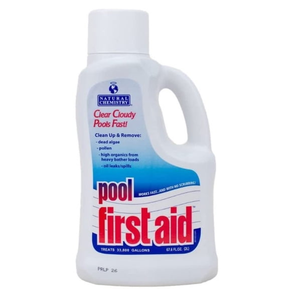 Natural Chemistry Pool First Aid Enzimas para Piscina 2 L Agua Turbia