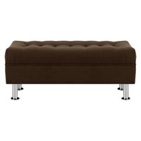 Bodevir - Banqueta Lisboa 2C Felpa 12 Chocolate