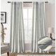 thumbnail image 1 of Cortinas DriftAway, mezcla de lino a rayas verticales, 244 cm, color gris, 1 of 8