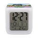 thumbnail image 1 of Dee y Amigos en Oz theme 7 colors Alarm Clock Digital LED Alarm Clock Gifts for kids friends family, 1 of 6