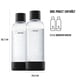 thumbnail image 5 of Botellas de carbonatación Mysoda, paquete de 2 unidades, compatibles con MySoda, 5 of 7