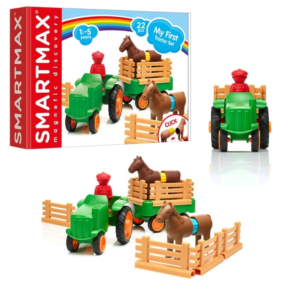 Set de juego SmartMax My First Farm Tractor con tractor móvil