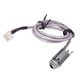 thumbnail image 1 of Cable EQ Para Pastilla De Guitarra Acústica Con Conector De Salida Endpin De 6,35mm, Conector De 3 Pines, 1 of 2