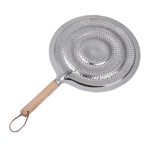 Magideal - Almohadilla Aislante Para Difusor De Calor De Material Acero Inoxidable, Licencia De Cocina De Plata Antiescaldado, Adaptador De Inducción De Cocina De Para