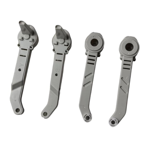 Juego de brazos de Motor de 4 Uds., montaje delantero y trasero, accesorio DIY, marco de cuerpo, piezas de reparación de brazos de eje ligero para gris