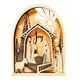 thumbnail image 2 of Belén Artesanal De Madera, Figura Del Nacimiento De Jesús Para Oficina, 2 of 5