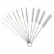 thumbnail image 1 of 12pcs, Reusable Straw Cleaning Brushes, Bottle Test Tube Long Straw Cleaning Brush, Nylon Washing Cleaner Tool, Reusable Bottle Straw Brush In Different Size (White-Black,12 Pieces), 1 of 5