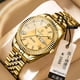 thumbnail image 1 of Explojoy Reloj para Hombre Impermeable Día-fecha Luminoso Moda Reloj de Cuarzo de Acero Inoxidable, 1 of 9