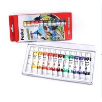 Color Gouache 12 Colores 12Ml Pe1007 Foska