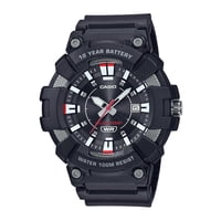 Reloj Casio Mw-610H-1Avdf Resina Hombre Negro Negro
