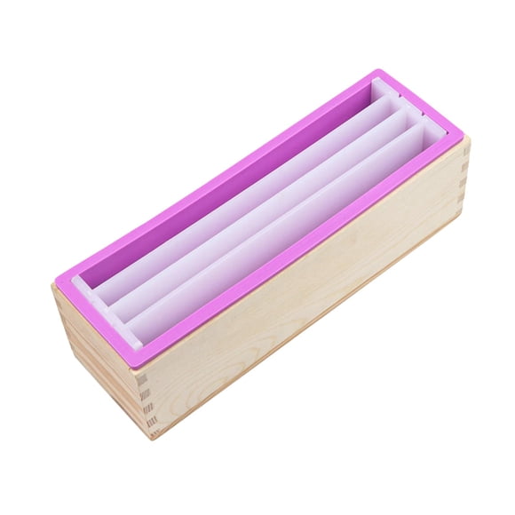 Molde De Silicona Caja De Madera Molde Para Hacer Jabón Para Chocolate DIY Suministros Vela